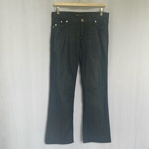 Rock & Republic Boot Cut Kasandra Alpha Gold Chain Jeans Women’s Size 28